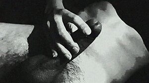 Young Chilean masturbates and cums while moaning.