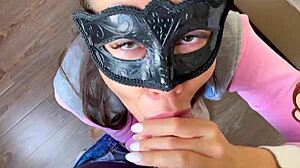 s3xberry sucks your cock in pov with moaning