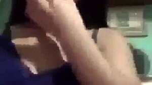 hot latina rips clothes off in passionate striptease, revealing big tits