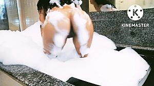 Taking A Bath In The Bathtub