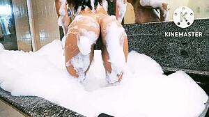 Taking A Bath In The Bathtub