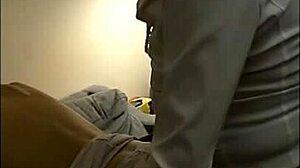 Watch these two virgins explore anal sex with a shemale.