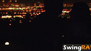 stunning chicks banged in reality show group action