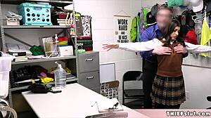 hey, caught this long-legged thief, now she’s gettin’ fucked from behind