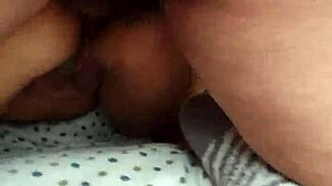 Amateur Couple's Anal Sex with Wife's Big Tits Cumshot