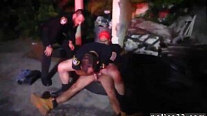 yo, bodybuilders gay sex with big dick dwarf first time!