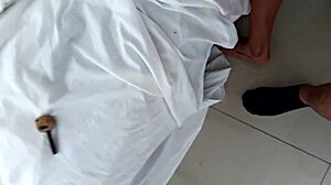 Morena's Ass Broken Mercilessly! She Swallows Cum!