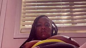 Harley Harper feels intense pleasure as she cums hard