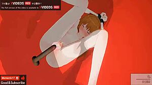 Uncensored hentai animation shows asuka in intense anal sex