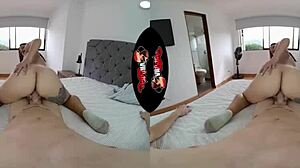 i star in vrlatina - beautiful little 18+ latina first porn scene vr