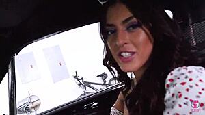 Met Latina Babe From Parking Lot Gets Fucked In My Mustang 67