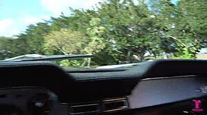 Met Latina Babe From Parking Lot Gets Fucked In My Mustang 67