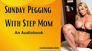 Stepmom Penetrates Tight Asshole In Anal Femdom Pegging!