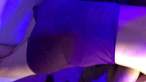 Wow, in my short sleeping robe, I devour cock at night!