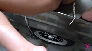 Met Latina Babe From Parking Lot Gets Fucked In My Mustang 67