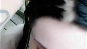 Young Teen in Oakland Gives Amateur Blowjob Leading to Facial Cumshot.