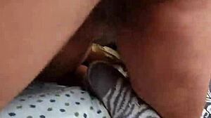 Hot Amateur couple tries anal pleasure with big boobs