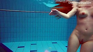 Simonna Gets Hot And Horny In Public Pool