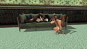 Couples engage in a fun honeymoon wager challenge