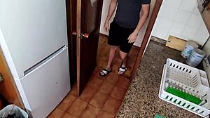 Neighbor Came For Milk And Wanted To Fuck Me!