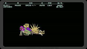 All scenes of predation in the outdoor game