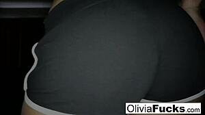 Super Sexy Olivia Austin Teases in the Shower