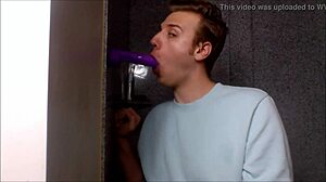 model twink deepthroats your cock with gagging and choking