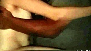 The wife enjoys a nice fuck sitting on her husband's lap.