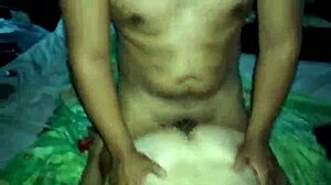 I finish in her bottom