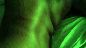 Iceberggslim enjoys a homemade session with a big black cock penetrating her ebony pussy deeply