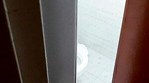 Spying on stepsister's big ass in the shower!