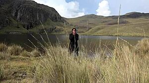 Peruvian Women Dancing Seductively In Panties
