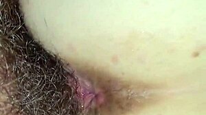 this amateur wife is getting fucked doggystyle, bent over her ass 😈