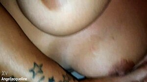 Jaylean showcases her big natural tits.