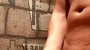 Young 18+ Gay Guy Gives Handjob to Huge Cock and Cums Heavily