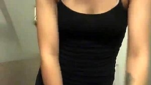 Sexy Petite Teen Teases Tender Ass in Spandex