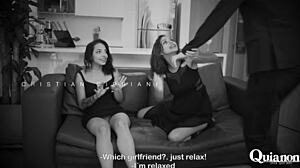 i'm veronica leal in my first porn with cipriani