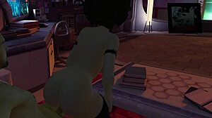 Cass L in Big Hero 6 Hentai Parody