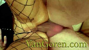 the blonde in a sexy dress chats with two guys at the party