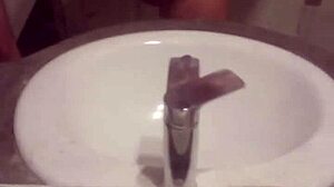 Young gay guy casually indulges in solo masturbation session