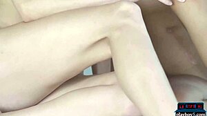 Petite Asian And Russian Teens Lesbians Posing Outdoors Emotionally