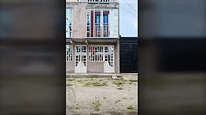 Ts Angelique Monroe Washes Bike Outdoors