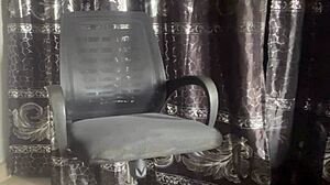 Gay Man Practices Self-Service with Banana