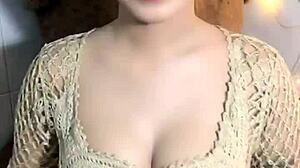 Enjoying Those Big Tits On Display