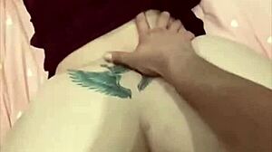 The Homemade Party With The Brunette Milf Ended With Doggystyle Fucking In The Shower