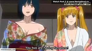 Hentai Redhead Gets Wet from Intense Anal Fucking