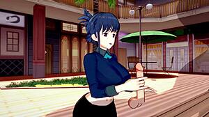 3d hentai big ass big tits sex with squirting