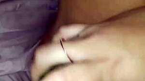 Claudia, the prostitute, pleasures herself with a cucumber