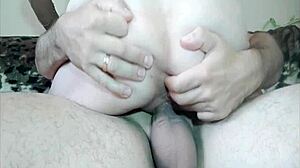 hot cowgirl anal ride with teen couple