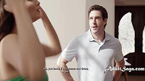 Cunning Ac Guys Manipulate Unwitting Latina - Bella Rolland Ken Feels